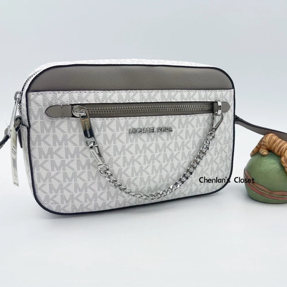 ✨🔥NeW! Michael Kors Jet Set Chain Crossbody - Picture 1 of 8